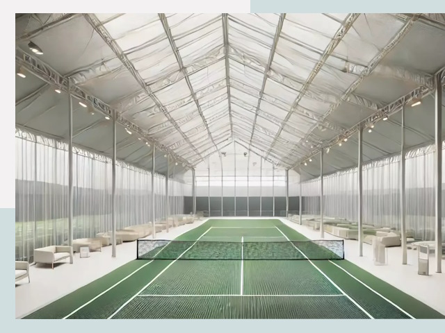 Строительство теннисных кортов в Медногорске