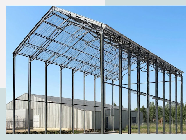 Прямо стенные ангары от СтальСтрой-Мдн по цене 610 руб.