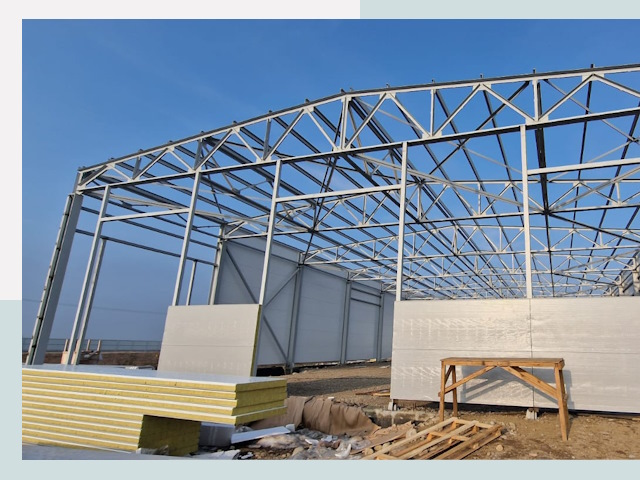 Утепленные ангары в Медногорск от 610 руб. за м²