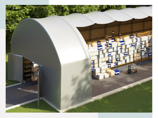 Тентовые ангары в Медногорске
