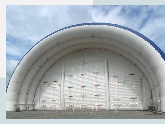 Пневмокаркасные ангары от СтальСтрой-Мдн по цене от 610 руб.