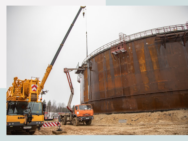 Монтаж резервуаров в Медногорске от 610 руб. за м³