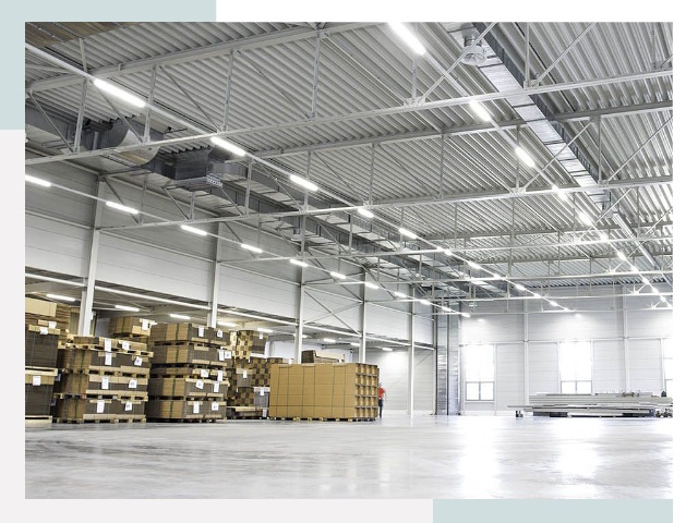 Освещение ангаров в Медногорске