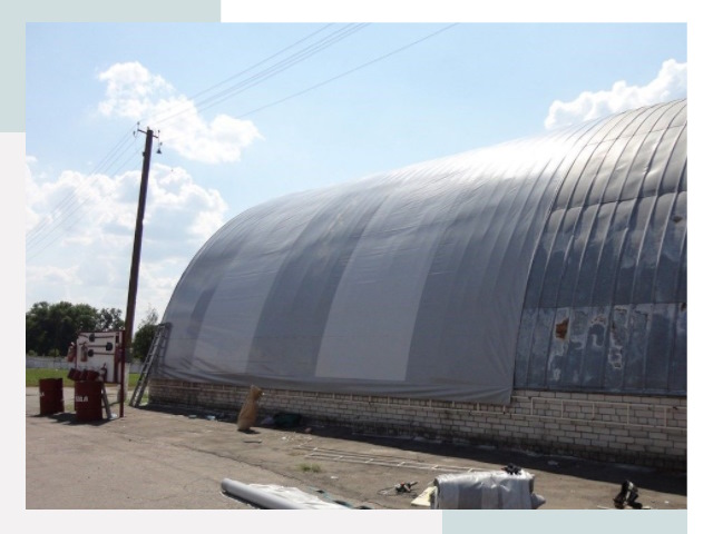 Ремонт ангаров в Медногорске