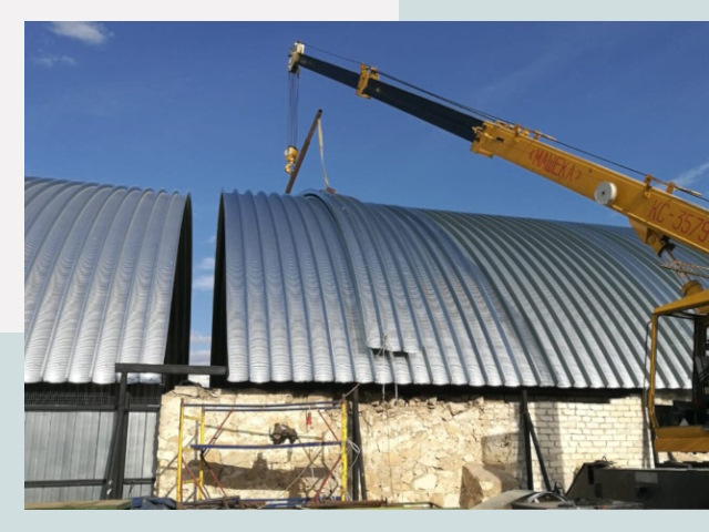 Реконструкция ангаров в Медногорске от 610 руб.