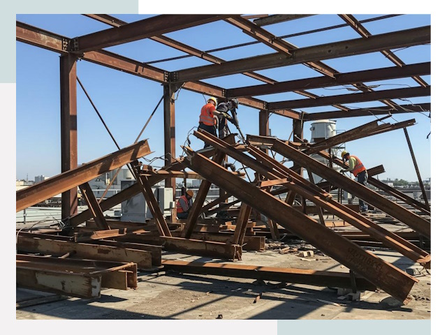 Демонтаж металлоконструкций в Медногорске от 610 руб.