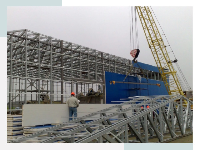 Монтаж ангаров в Медногорске